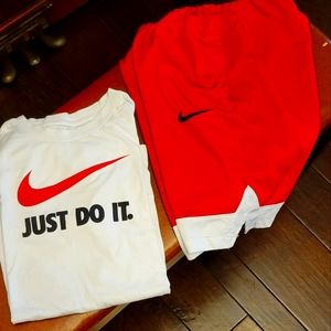 Nike Boys Short Set with T-Shirt
